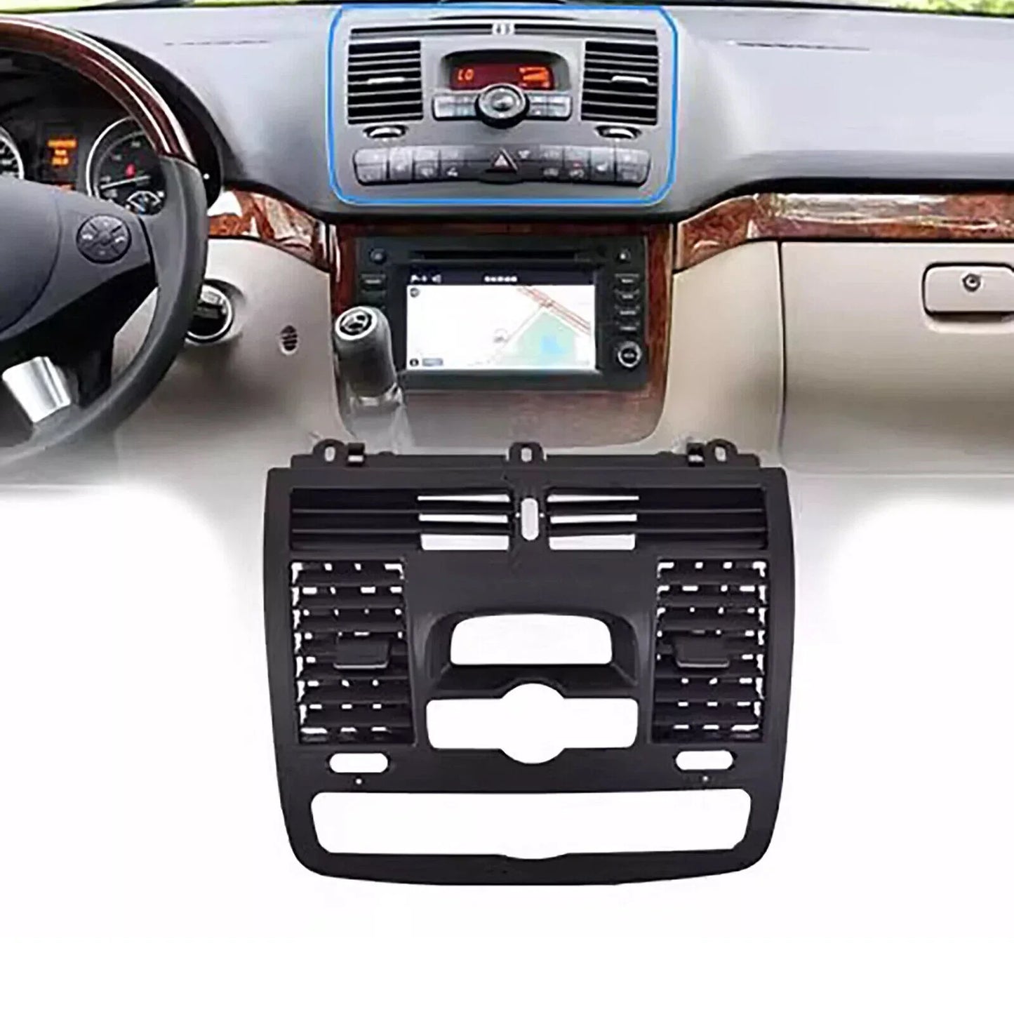 Dashboard Vent Outlet Grille Cover for Benz Vito/Viano (2003–2014)