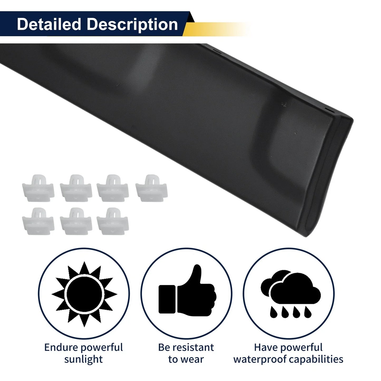 Lower Door Trim Garnish for Honda CR-V (2007-2011)