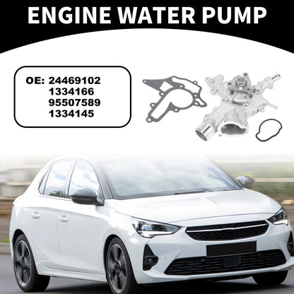 Water Pump with Gasket for Vauxhall Corsa (2000–2020) No. 24469102/1334166/95507589