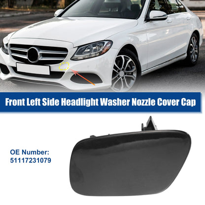 Headlight Washer Nozzle Cover Cap for BMW Z4 E89 (2009–2016) Black
