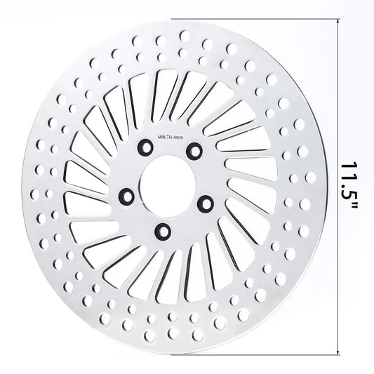 11.5" Front Brake Rotor for Harley Touring, Softail, Dyna, Street Bob, Sportster