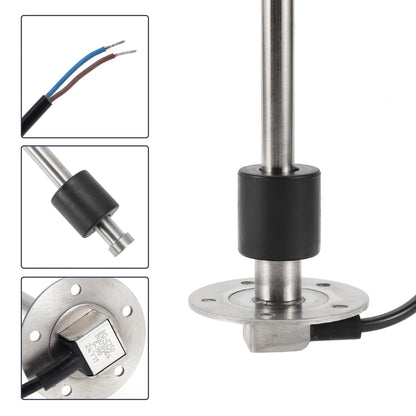 Fuel Sending Unit and Gauge Kit 0-190 Ohm for Boat Car Truck (0-190)