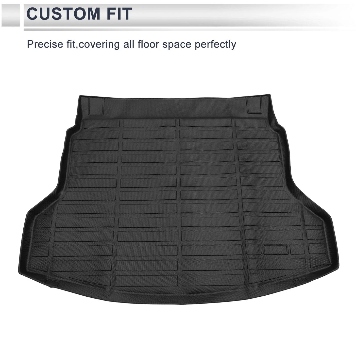Cargo Liner Rear Trunk Mat for Honda CR-V 2012-2016 Long Grid Pattern TPE