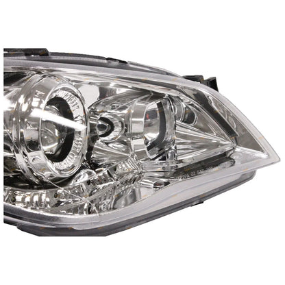 LH+RH Chrome LED Projector Headlights Subaru Impreza (2005 - 2007)
