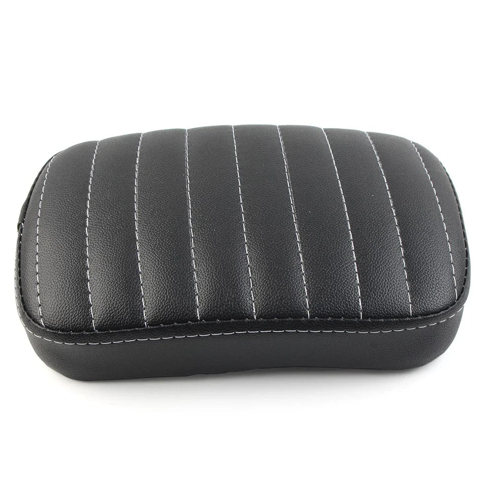 Rear Passenger Seat Pillion Pad with Suction Cups for Harley