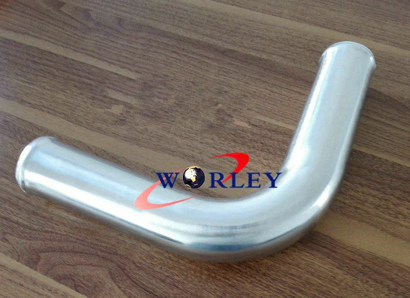 57mm 2.25" 90 Degree Elbow Aluminum Turbo Intercooler Pipe for Car