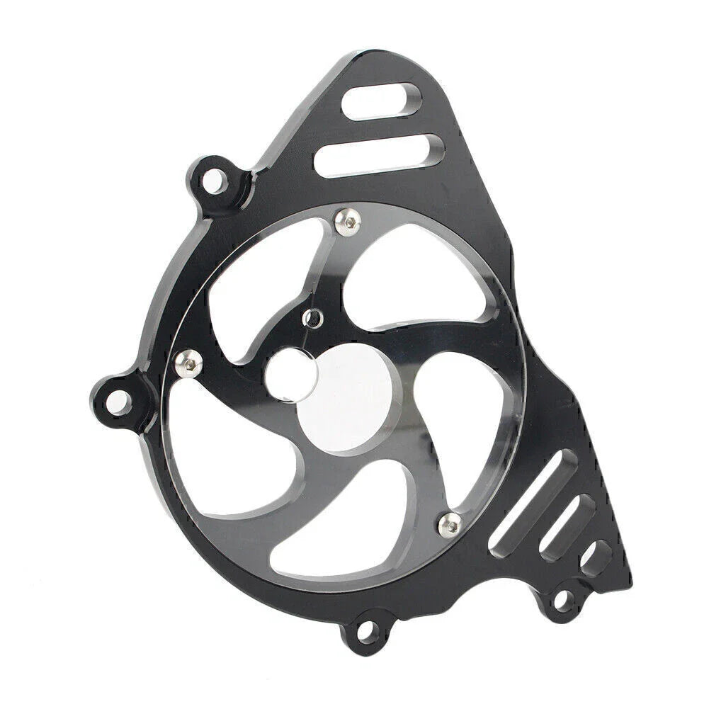 Black CNC Front Chain Sprocket Cover for Kawasaki Z1000 (2010-2017)