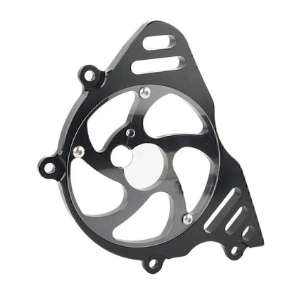 Black CNC Front Chain Sprocket Cover for Kawasaki Z1000 (2010-2017)
