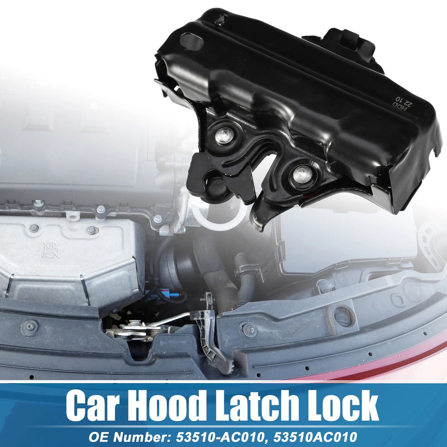 Hood Latch Lock for Toyota Tundra (53510AC010) (2000–2023) Black