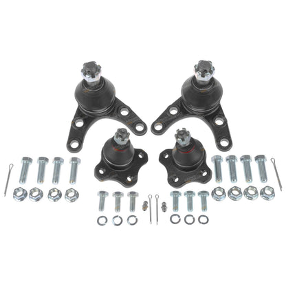 Set of 4 Upper & Lower Ball Joints for Courier PC PD PE PG PH (1987–2005)