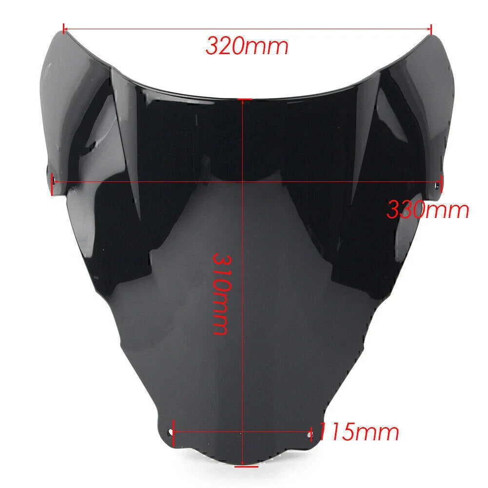Blue Windscreen Fly Screen for Suzuki SV650 SV650S (1999-2002)