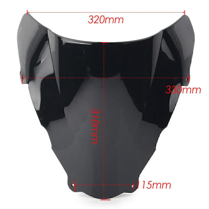 Blue Windscreen Fly Screen for Suzuki SV650 SV650S (1999-2002)