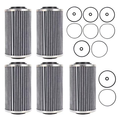 Set of 5 Oil Filters for Sea-Doo GTI RXT RXP GTX (130hp 300hp)