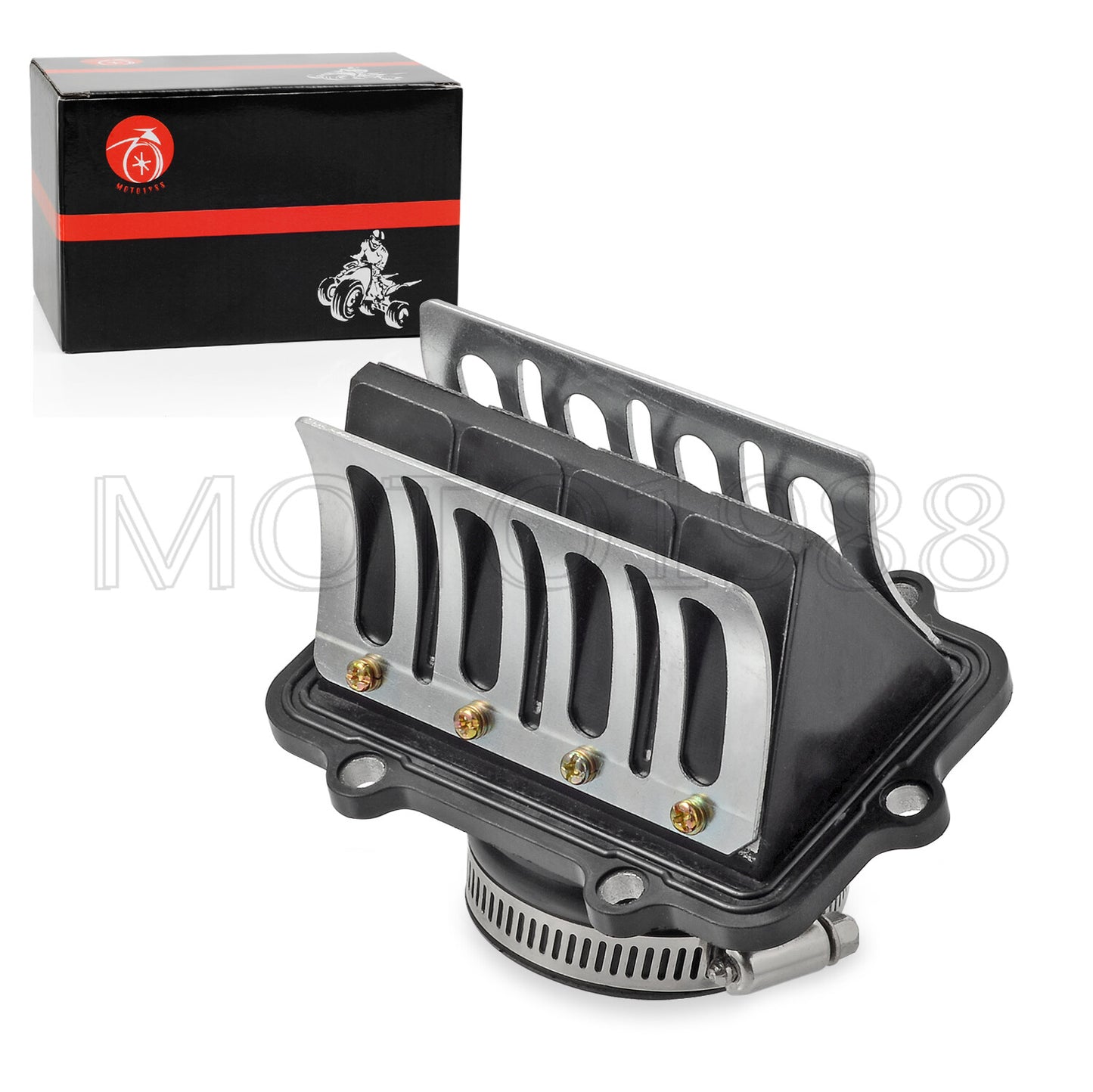 Carb Flange Intake Socket & Reed Valve for Ski-Doo GSX GTX Summit (2003–2023)