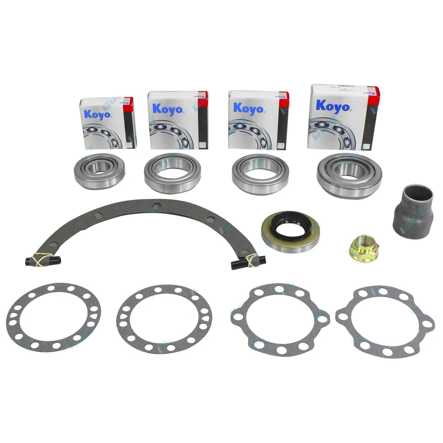 Rear Diff Rebuild Kit + Oil for Landcruiser HZJ70 HZJ73 HZJ75 HZJ78 HZJ79 HZJ80