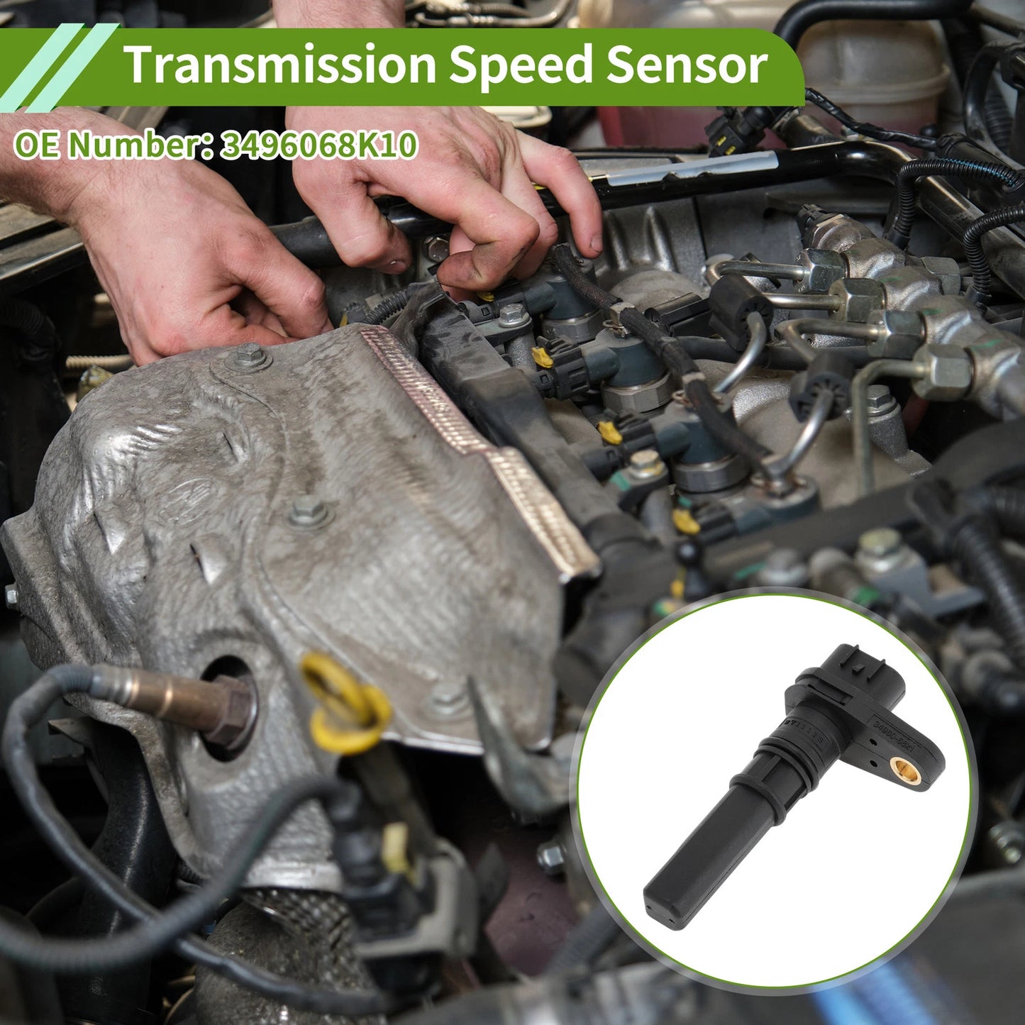 1Pc Transmission Speed Sensor No.3496068K10 for Suzuki