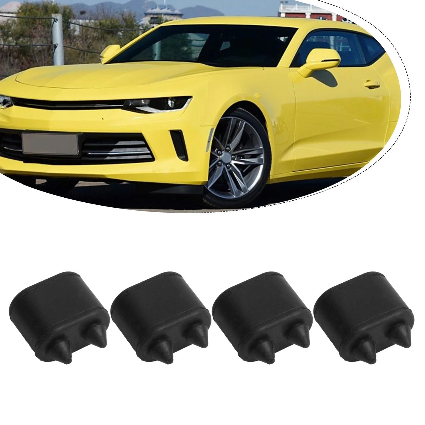 Door Bumper Set Rubber 4 pcs for NOVA, FIREBIRD, CAMARO