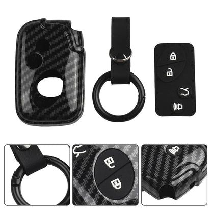 Key Cover Key Case Accessories Black 1 Pc