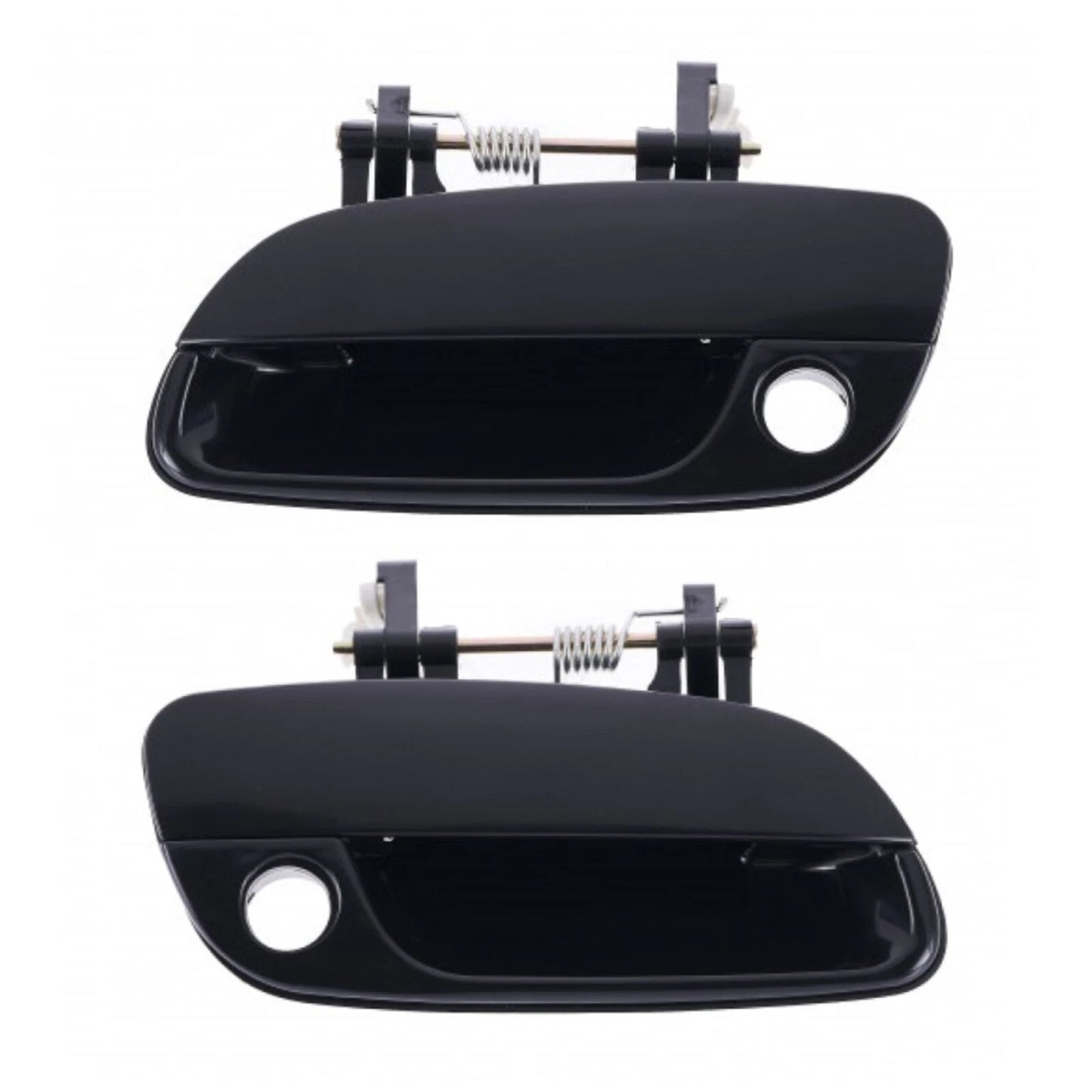 Set of 2 Outer Door Handles for Hyundai Elantra (2001–2006) Black