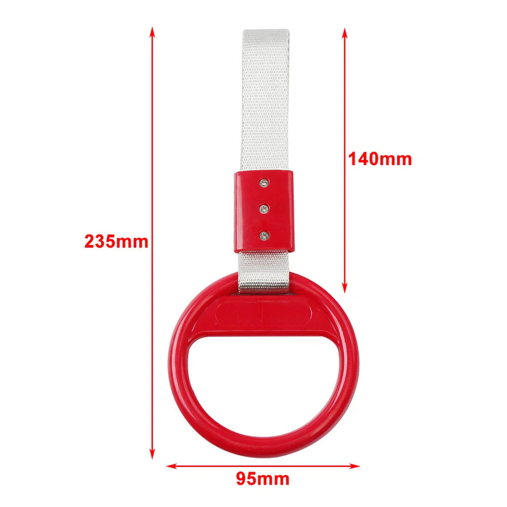 Blue Ring Handle Strap for Train Bus Drift Charm Tools