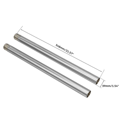 39mm Chrome Front Fork Tubes for Harley Sportster Iron 883 1200 (2016-2022)
