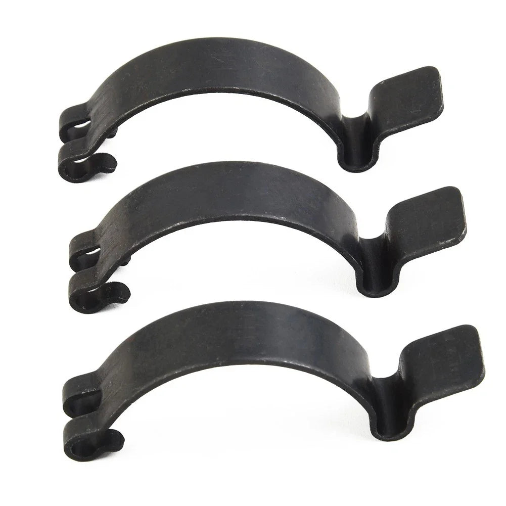 Quality Snap Clip Cover Clamp 3 x Air Filter Housing Black Manganese Steel