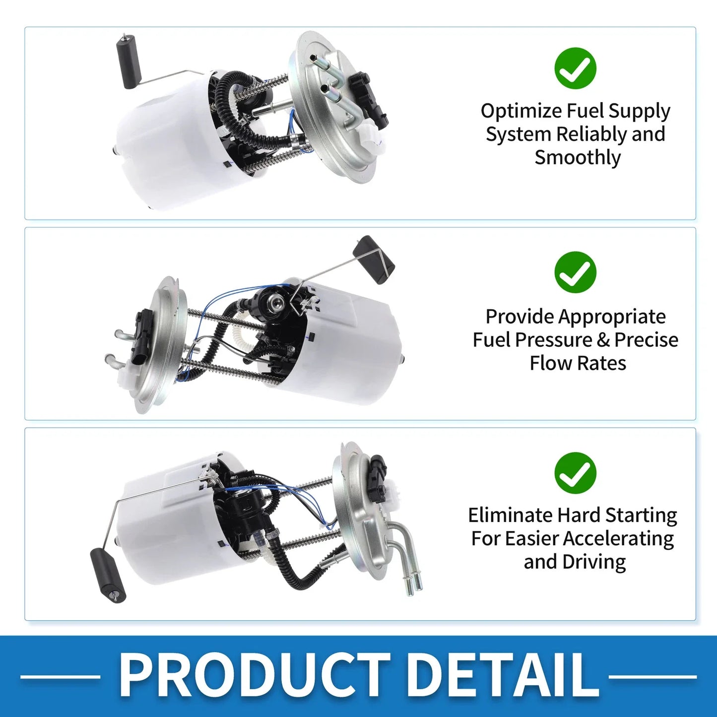 Electric Fuel Pump Assembly for Chevrolet Tahoe, GMC Yukon (2005-2007)