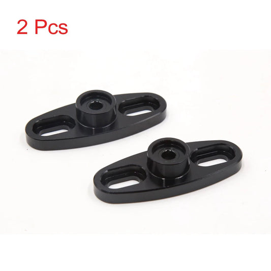 2 x Motorcycle Rearview Mirror Fairing Adapter Holder