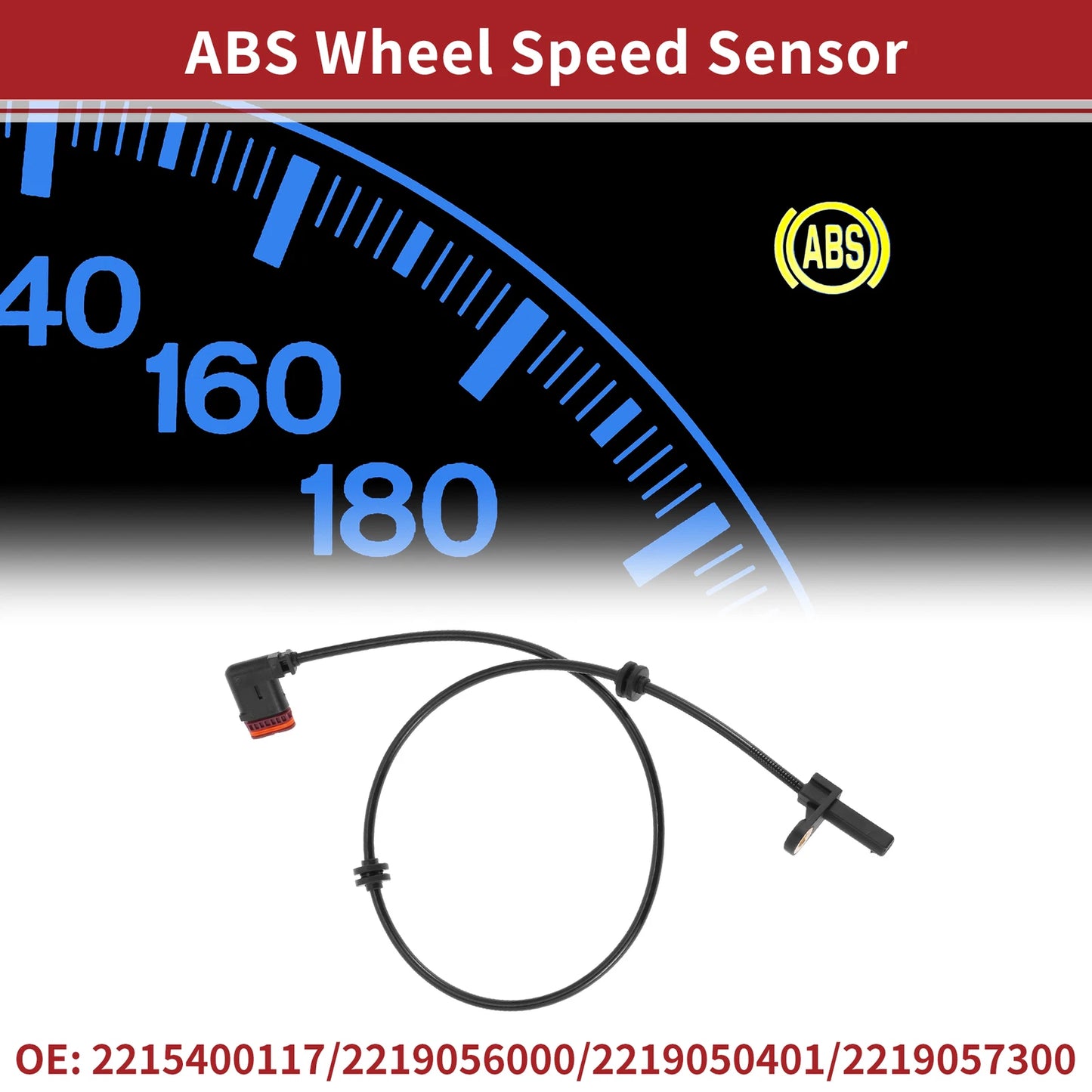 ABS Wheel Speed Sensor No. 2215400117 for Mercedes-Benz S550 (2007–2010)