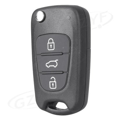 3-Button Remote Key Fob Shell Cover for KIA K2 K5 (2011-2020)