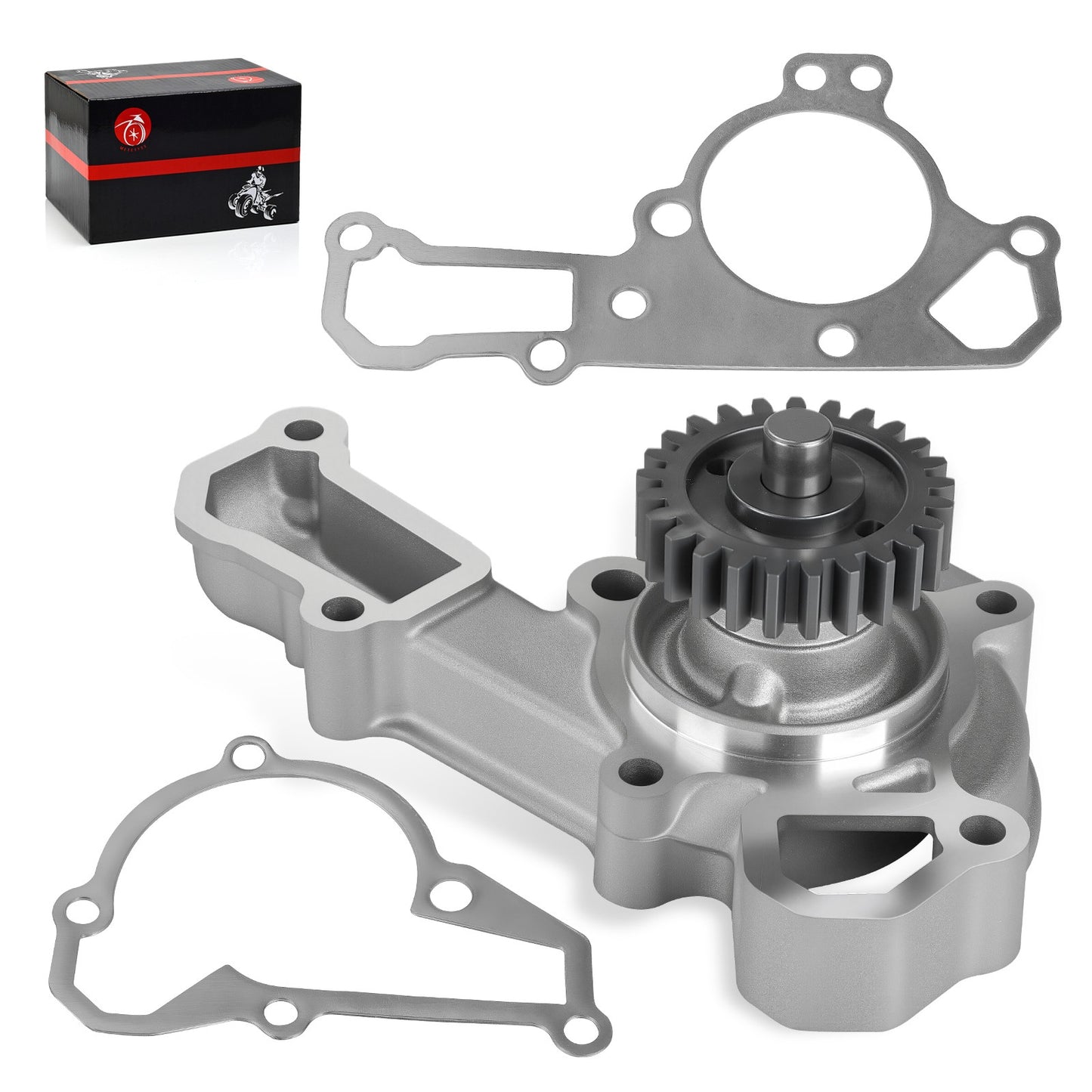 Water Pump with Gaskets for Kawasaki Mule 3010 Trans (2005–2008)