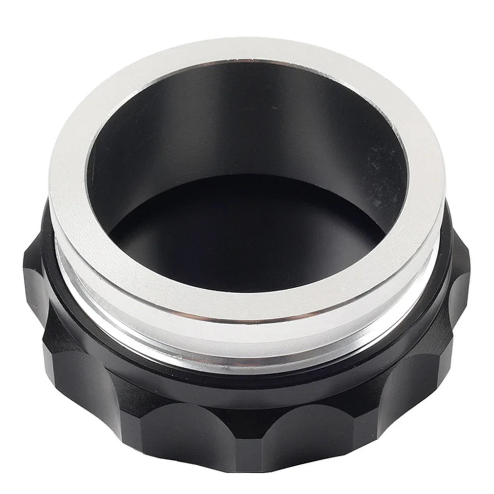 2.5" Aluminium Alloy Black Weld-On Filler Neck & Cap for Tank Cover