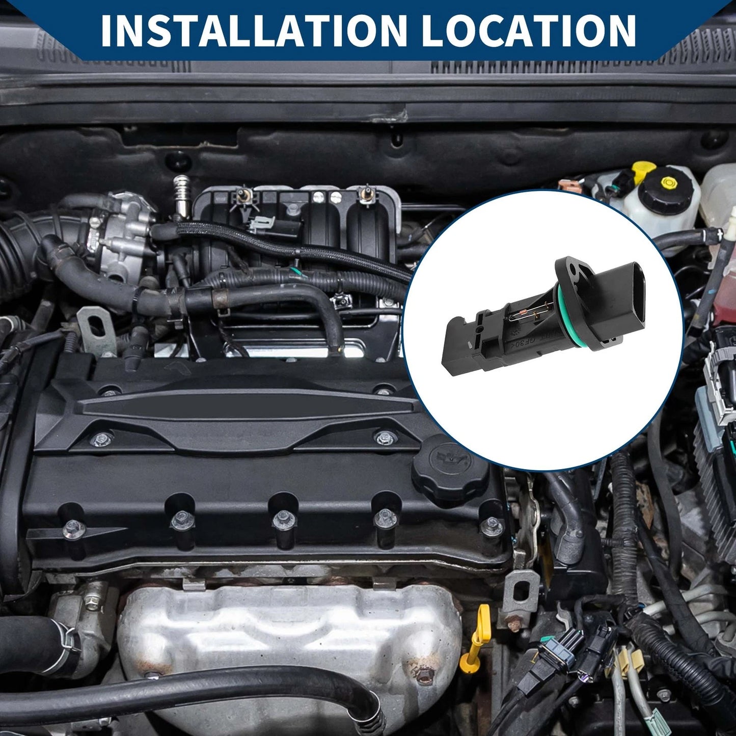 Mass Air Flow Sensor Meter No.057906461C for Porsche Cayenne (2003–2006)