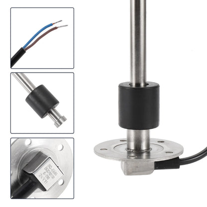 Fuel Sending Unit and Gauge Kit 0-190 Ohm 686mm for Boat Car
