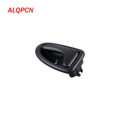 Black Front Left Interior Door Handle for Renault Clio Vivaro (1998-2009)