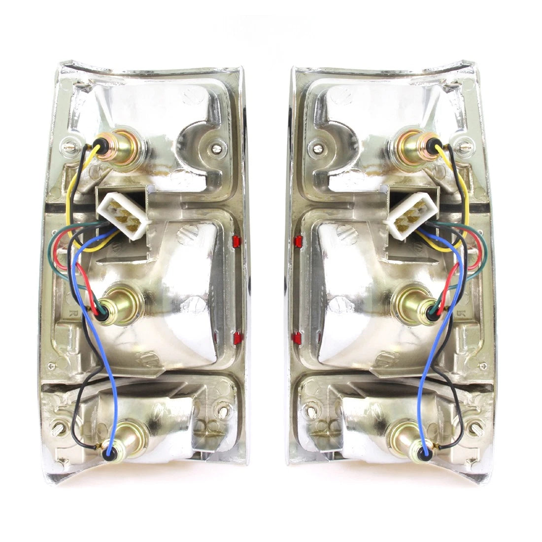 Chrome Tail Light Pair for Isuzu TF TFR Rodeo (1988–2002)
