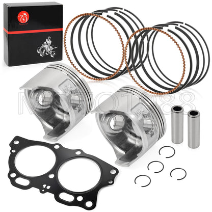 Piston Kit with Rings and Gasket for EZGO Golf Cart (1996–2008)