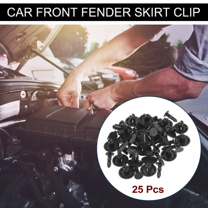 Set of 25 Front Fender Skirt Clips for Toyota 4Runner (2010–2020) & Avalon