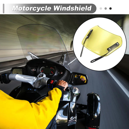 Motorcycle Wind Deflector for Yamaha XJ 400 Diversion (1991–1993) ABS Yellow