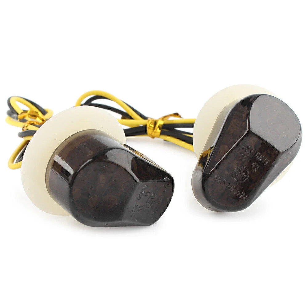 LED Amber Turn Signal Side Marker Lights  For Yamaha YZF-R1 R6 R6S