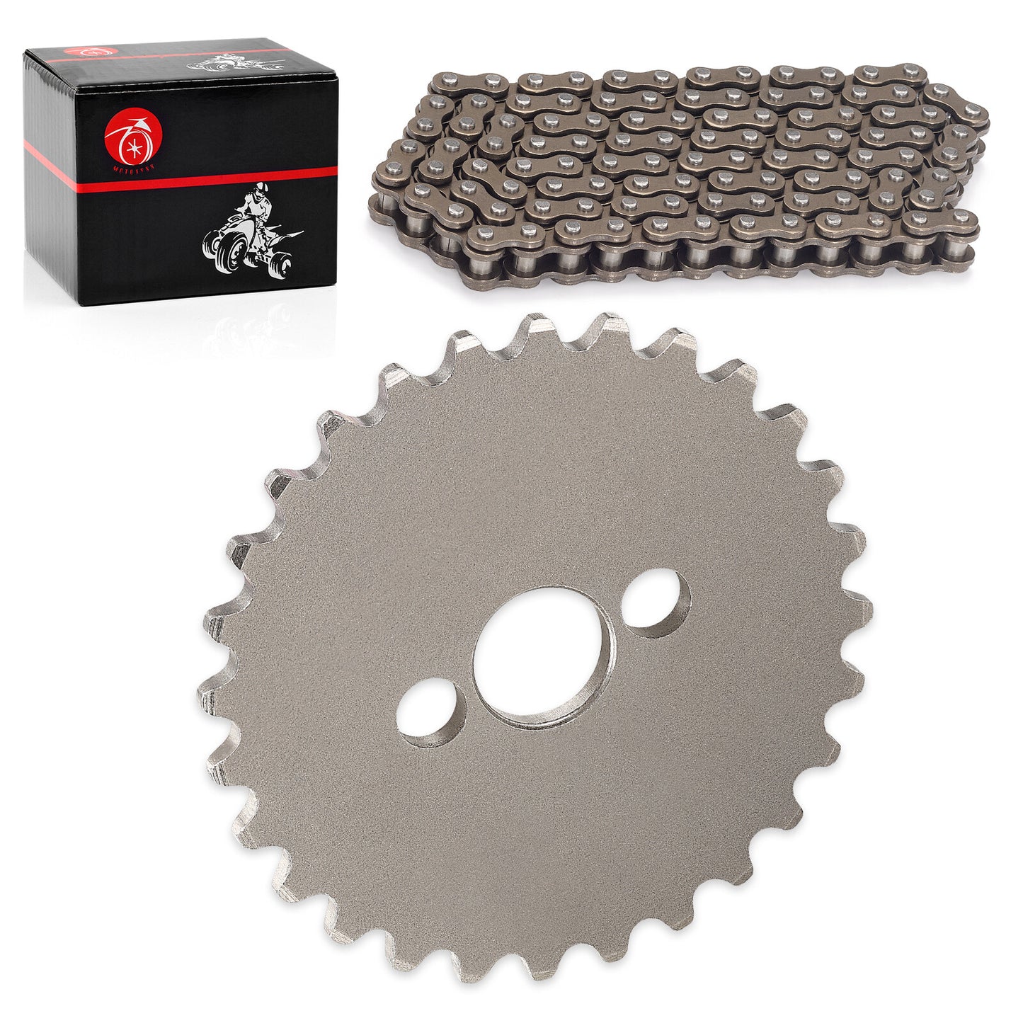 Camshaft Sprocket & Timing Chain for Honda XR80 XR80R XL80S (1979–1999)