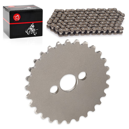 Camshaft Sprocket & Timing Chain for Honda XR80 XR80R XL80S (1979–1999)