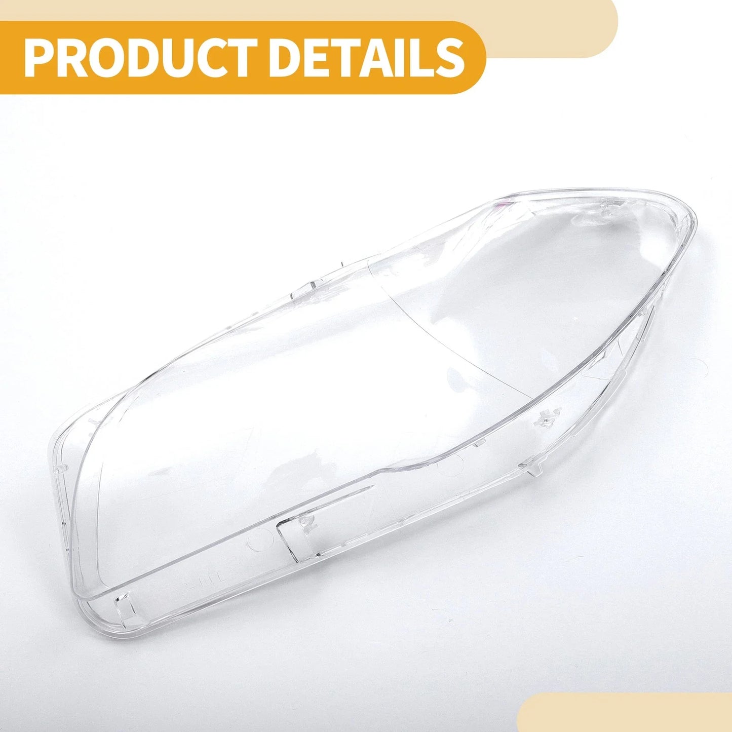 1 x Car Front Left Headlight Lens Cover for BMW 528i (2011-2011)