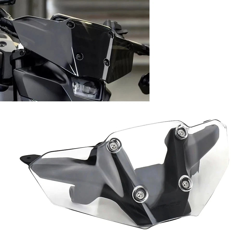 Front Headlight Panel Cover Protector for Yamaha MT09 FZ09 (2017–2019)