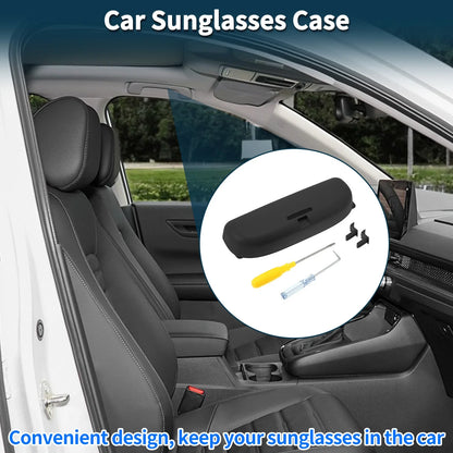 Sunglasses Case for BMW 1 Series F20 Eyeglasses Holder Storage Box Black