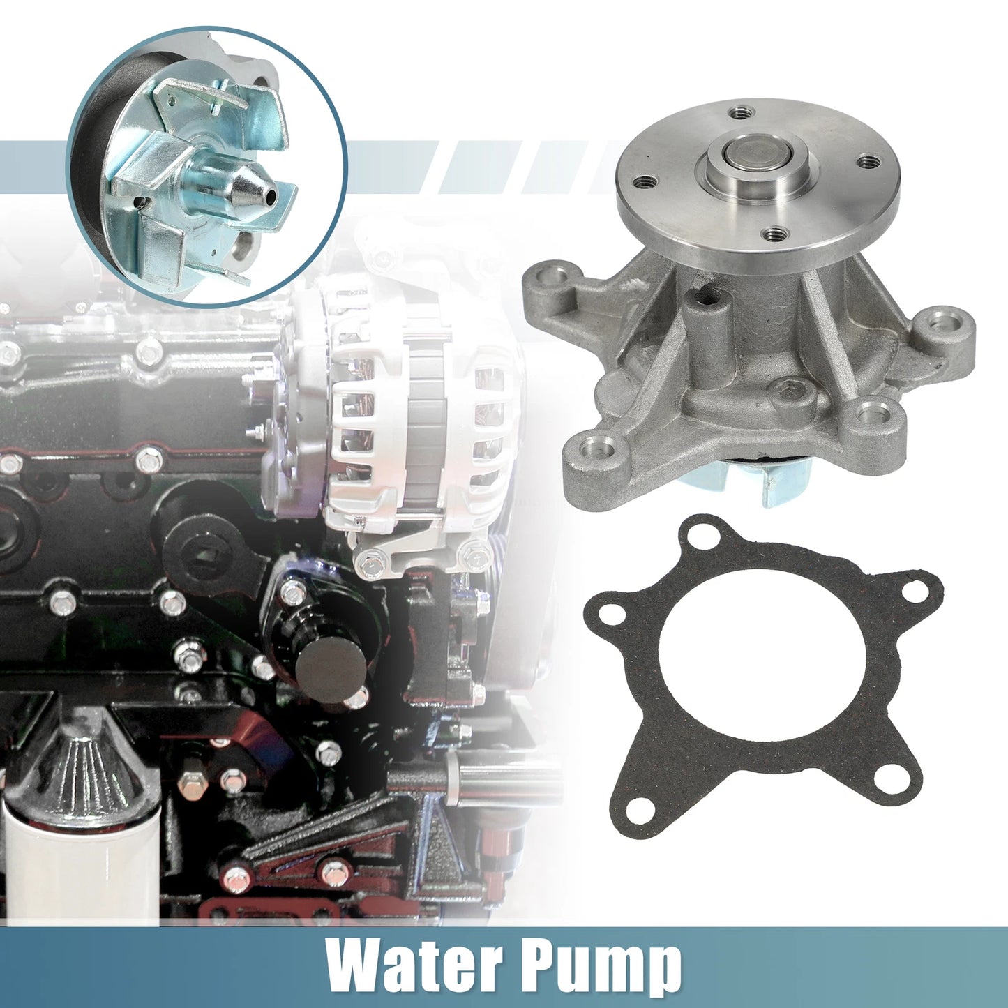 Water Pump Assembly No. 251002B700/251002B720 for Hyundai