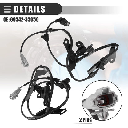 1 Pair ABS Wheel Speed Sensor for Toyota Tacoma (1997–2004)