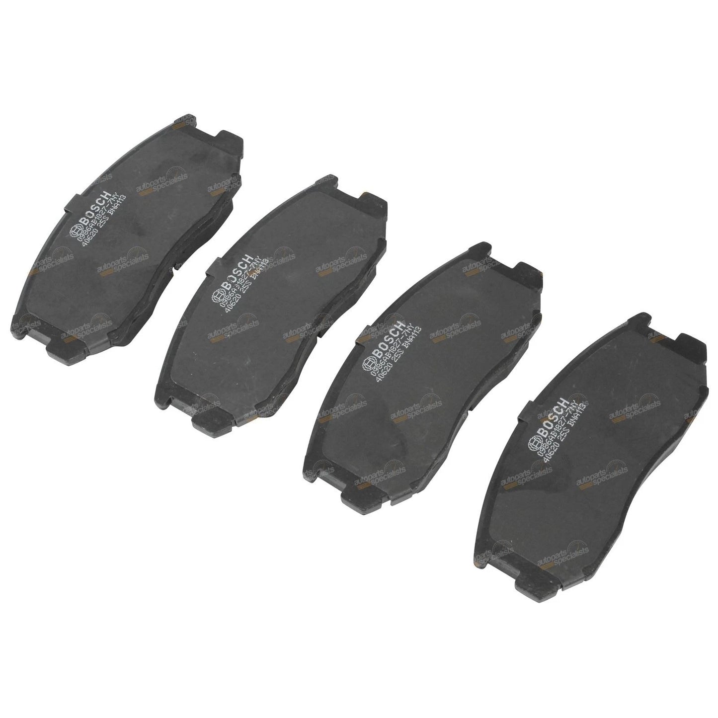 Set of 4 Front Disc Brake Pads for Proton Persona (1996–2002)