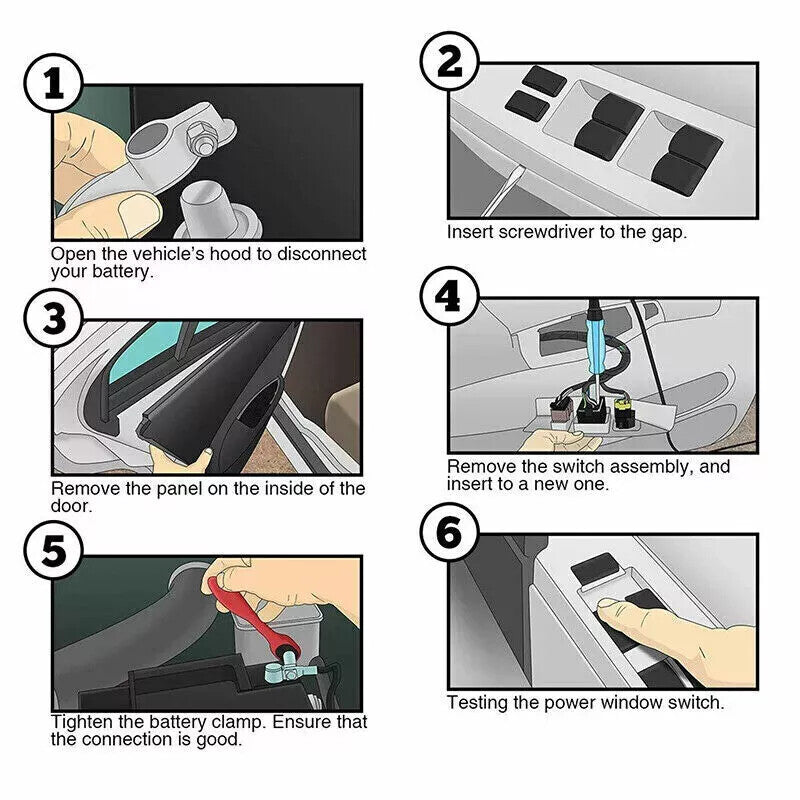 Power Window Switch for Mercedes-Benz E-Class (2017–2023)