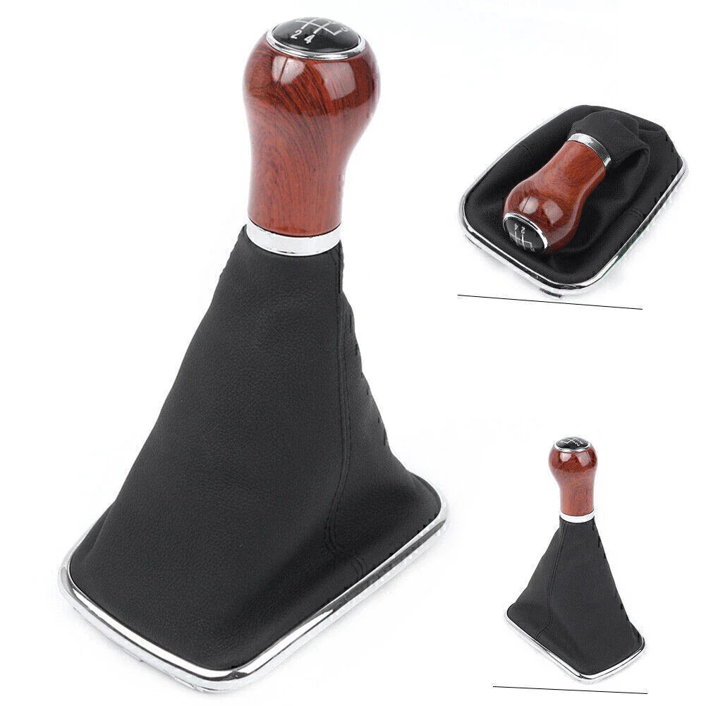 5 Speed Gear Shift Knob Gaiter Boot Cover for Jetta Golf MK4 Bora R32 (99-04)